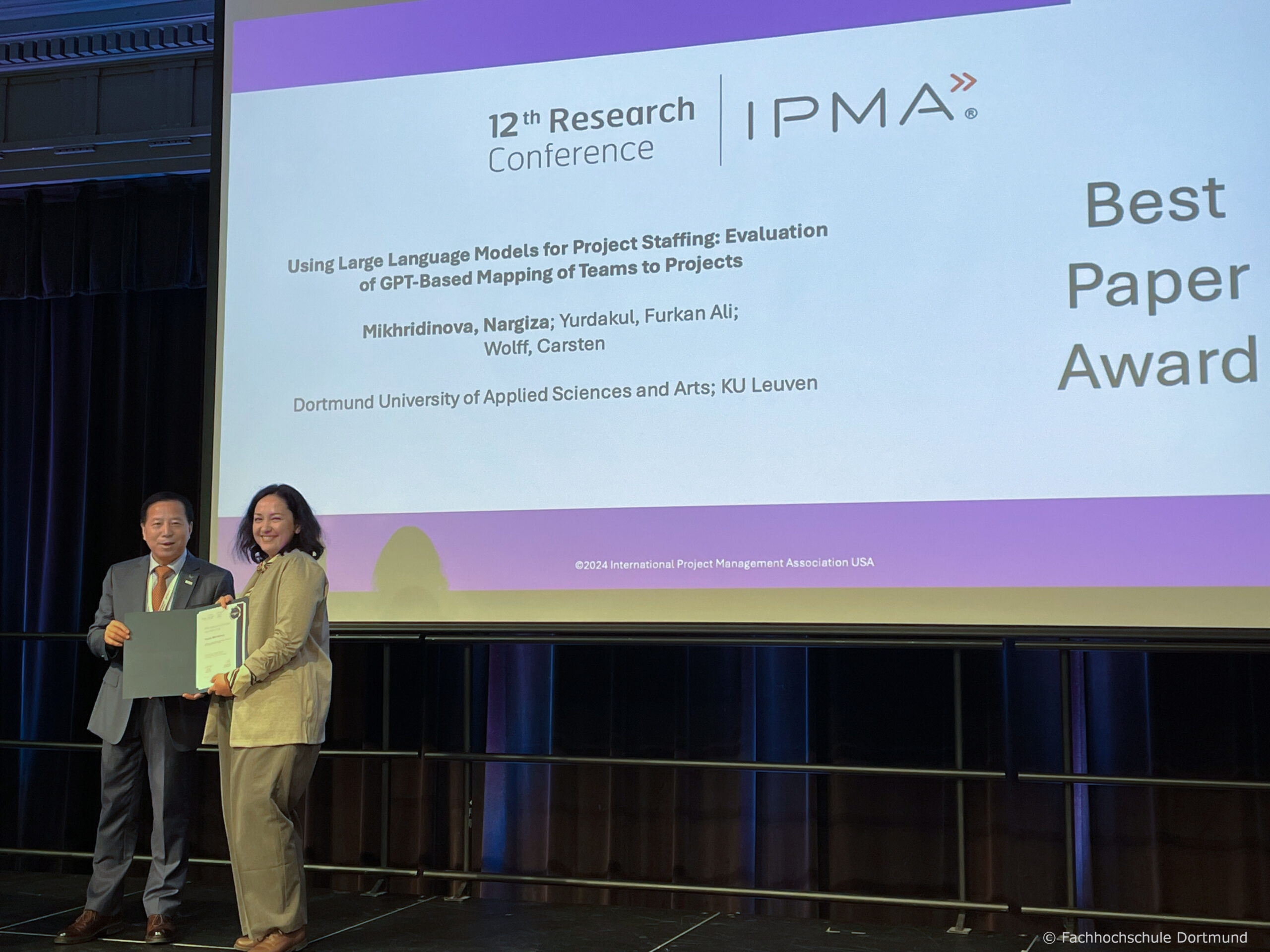Read more about the article Participation in the 12th IPMA Research Conference in USA